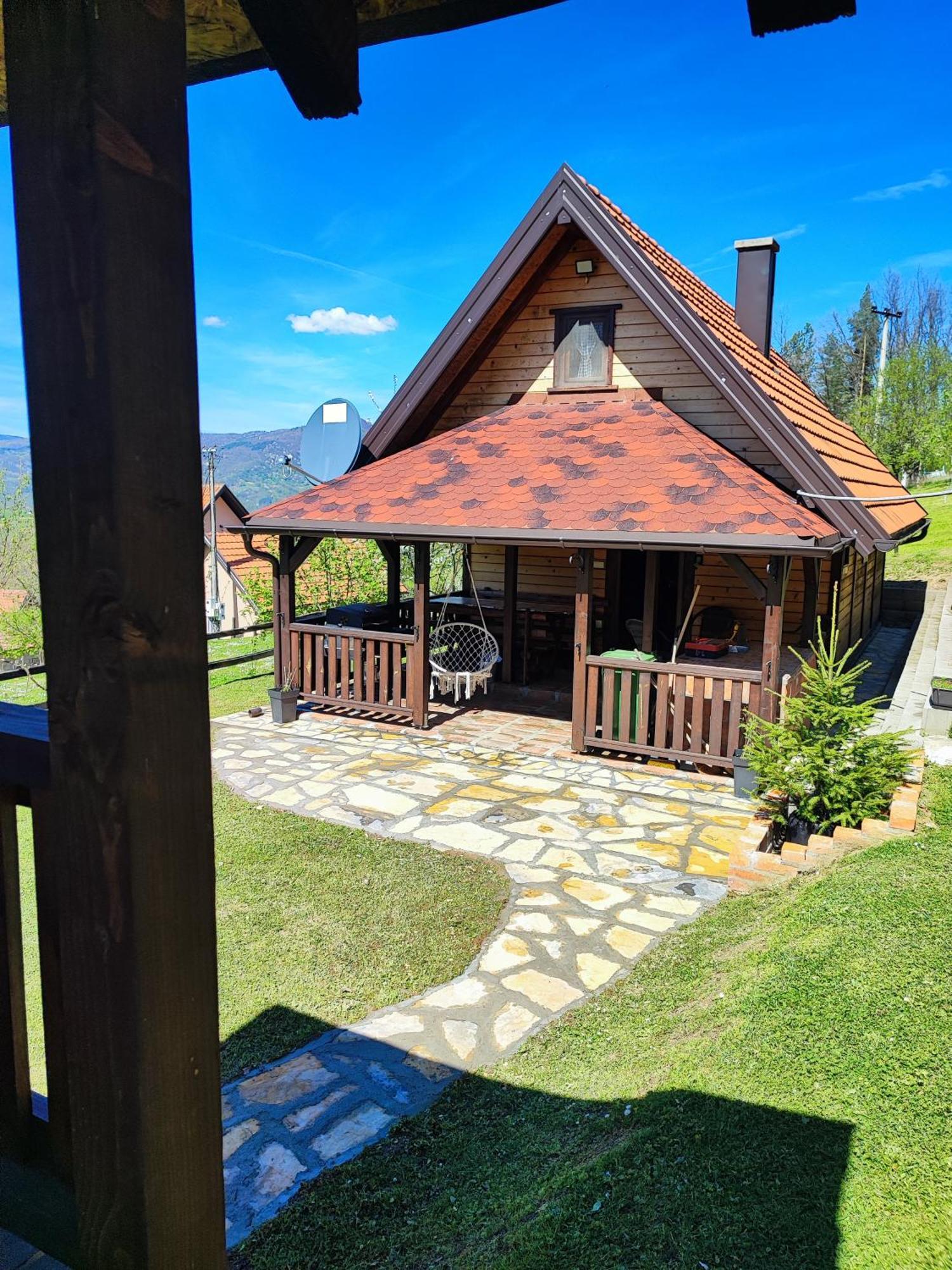 Brvnara Na Bregu Villa Bajina Basta Ngoại thất bức ảnh